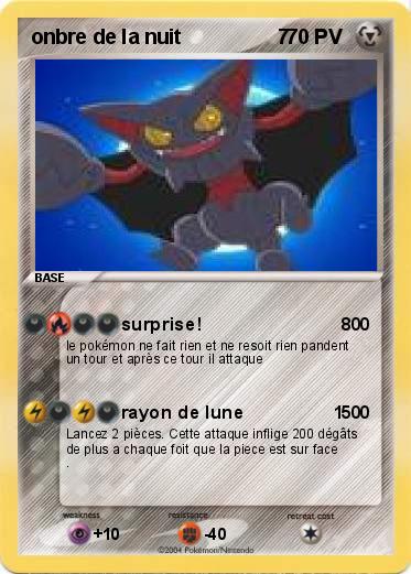 Pokemon onbre de la nuit                 7    