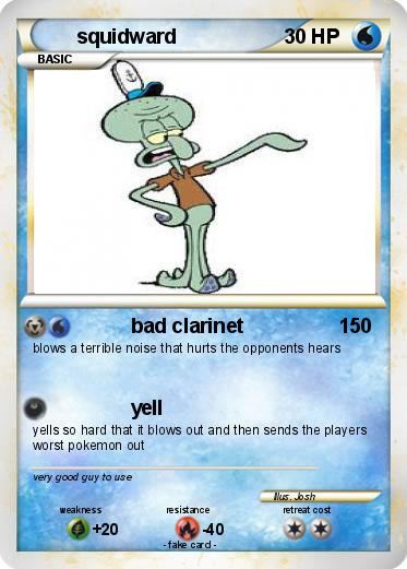 Pokemon squidward