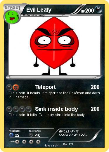 Pokemon Evil Leafy