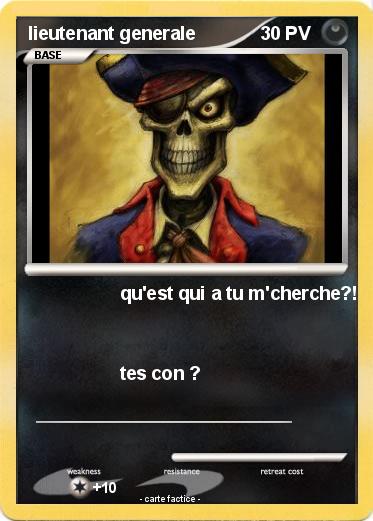 Pokemon lieutenant generale