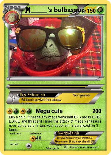 Pokemon _____’s bulbasaur