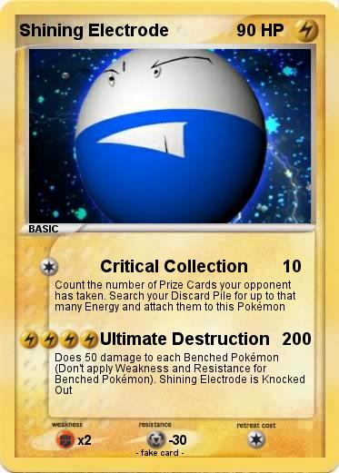 Pokemon Shining Electrode