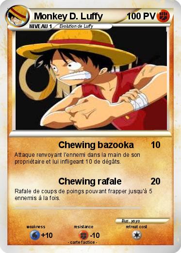 Pokemon Monkey D. Luffy