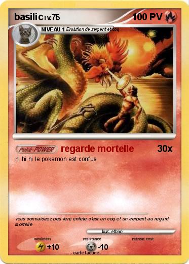 Pokemon basilic