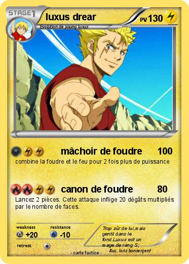 Pokemon luxus drear