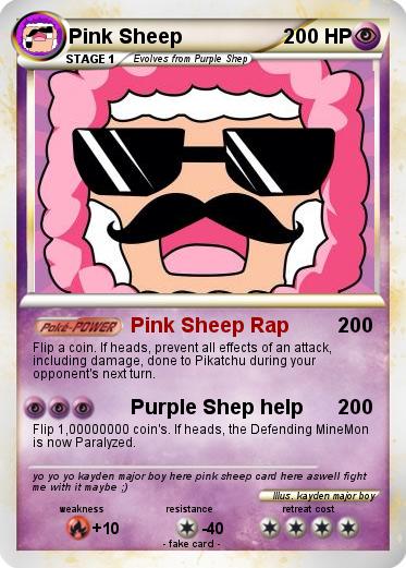 Pokemon Pink Sheep