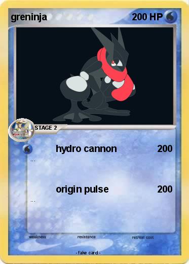 Pokemon greninja