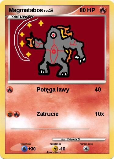 Pokemon Magmatabos