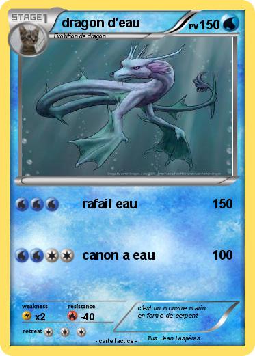Pokemon dragon d'eau