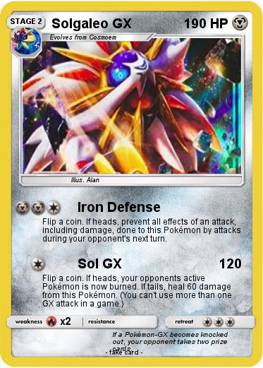 Pokemon Solgaleo GX