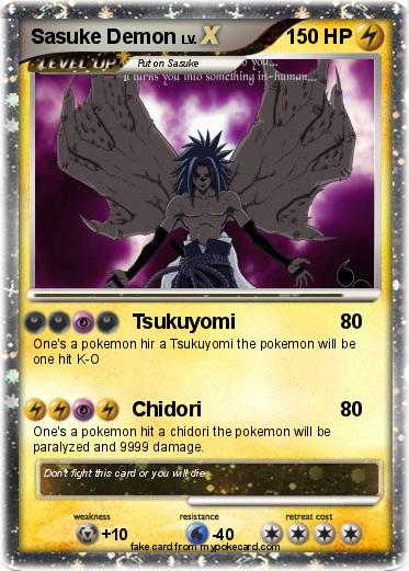 Pokemon Sasuke Demon