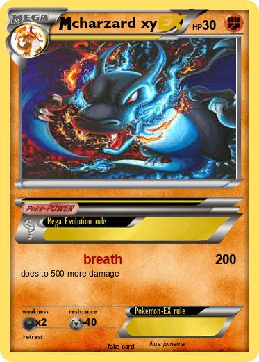 Pokemon charzard xy