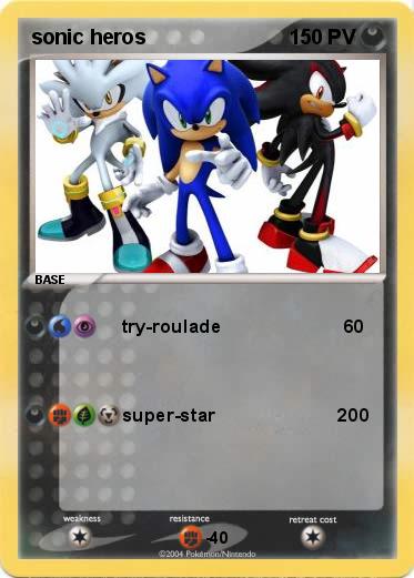 Pokemon sonic heros
