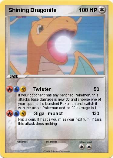 Pokemon Shining Dragonite