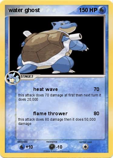 Pokemon water ghost