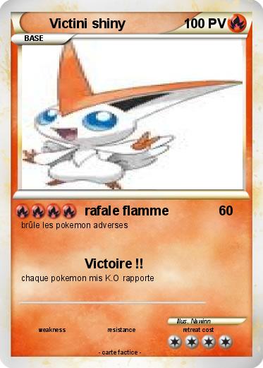 Pokemon Victini shiny