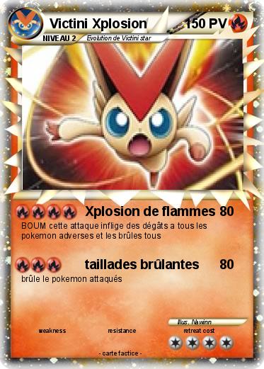 Pokemon Victini Xplosion