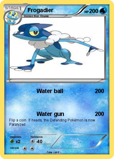 Pokemon Frogadier