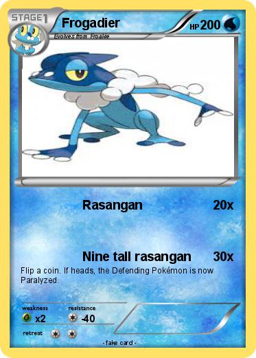 Pokemon Frogadier