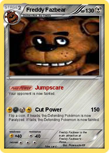 Pokemon Freddy Fazbear