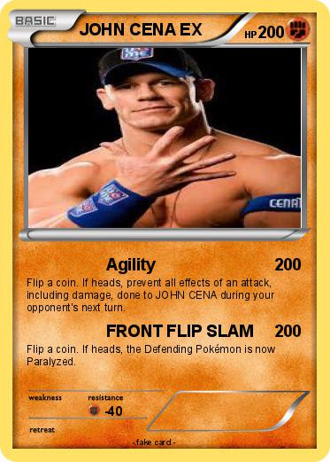 Pokemon JOHN CENA EX
