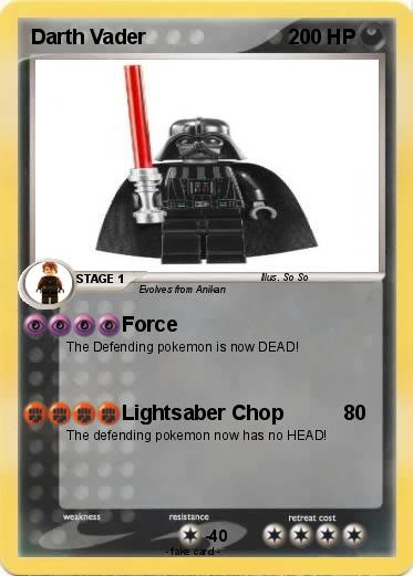 Pokemon Darth Vader