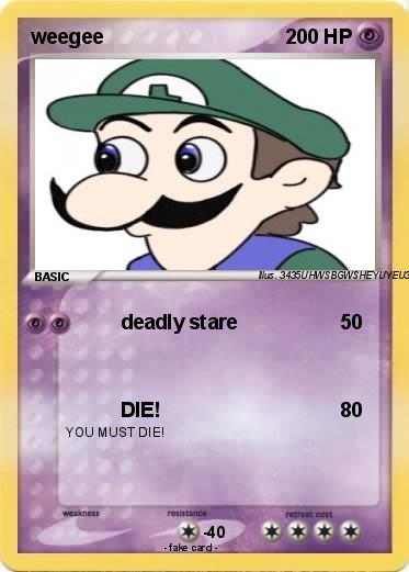 Pokemon weegee