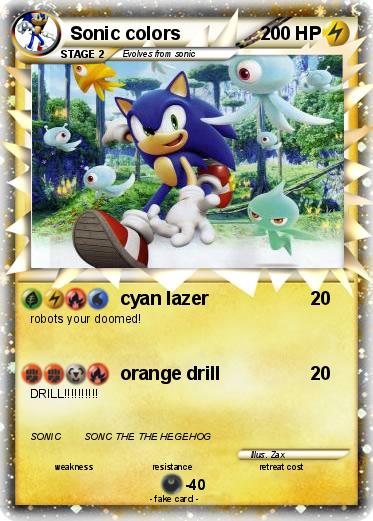 Pokemon Sonic colors