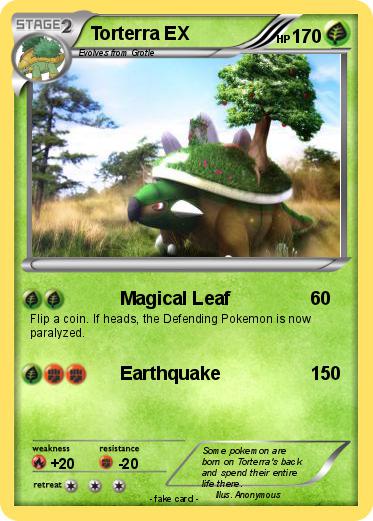 Pokemon Torterra EX