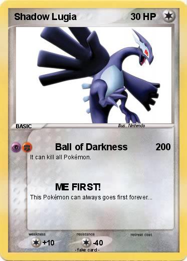 Pokemon Shadow Lugia