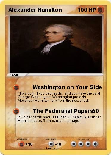 Pokemon Alexander Hamilton