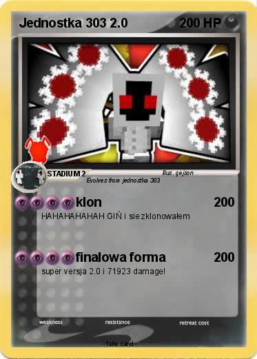 Pokemon Jednostka 303 2.0
