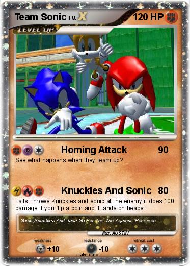 Pokemon Team Sonic