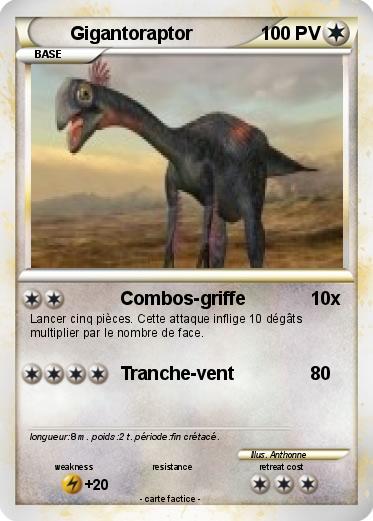 Pokemon Gigantoraptor