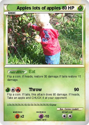 Pokemon Apples lots of apples