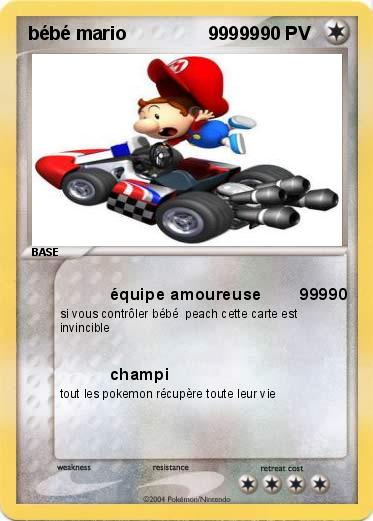 Pokemon bébé mario                99999