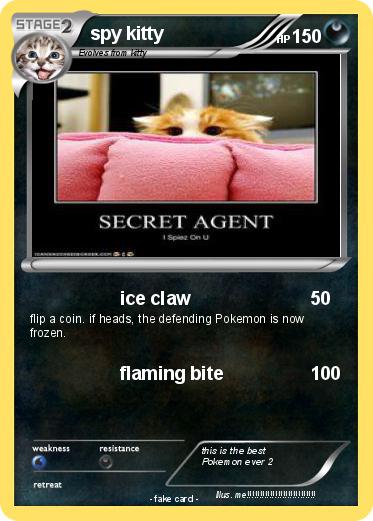 Pokemon spy kitty