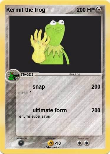 Pokemon Kermit the frog