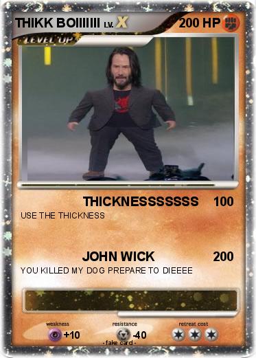 Pokemon THIKK BOIIIIIII