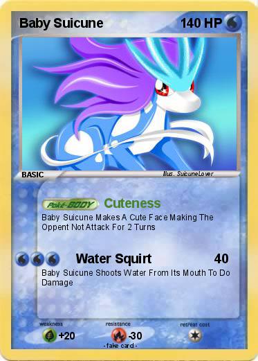 Pokemon Baby Suicune