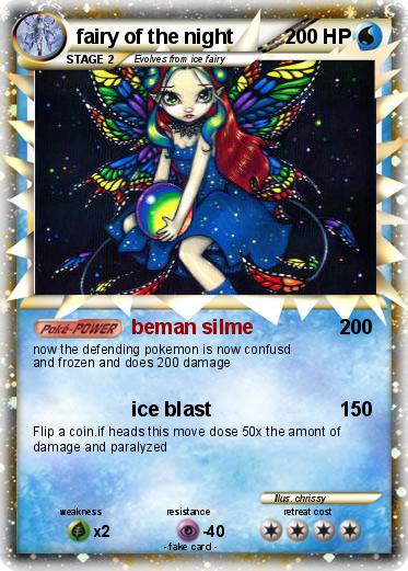 Pokemon fairy of the night