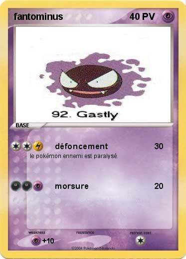 Pokemon fantominus