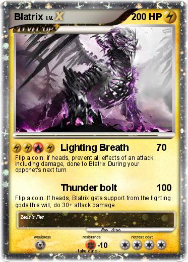 Pokemon Blatrix