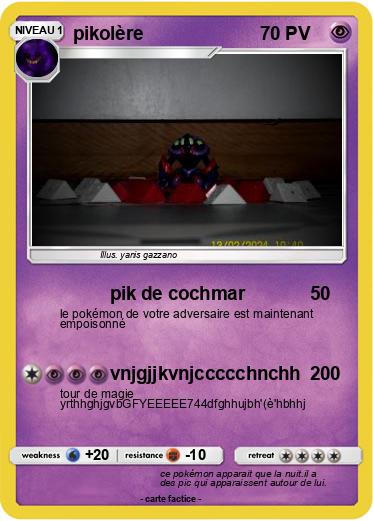Pokemon pikolère