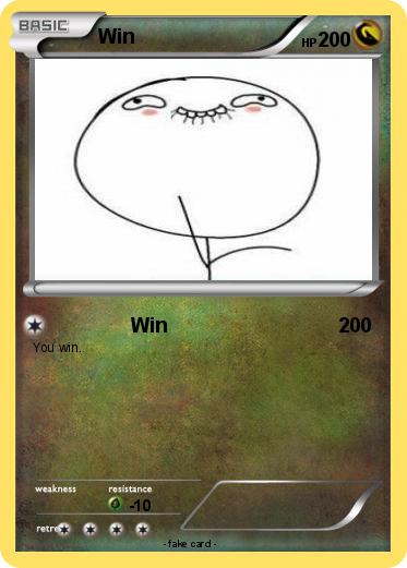 Pokemon Win