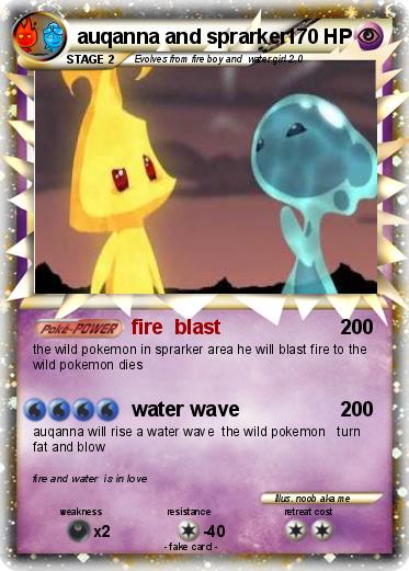 Pokemon auqanna and sprarker