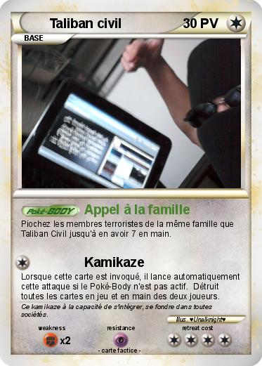 Pokemon Taliban civil