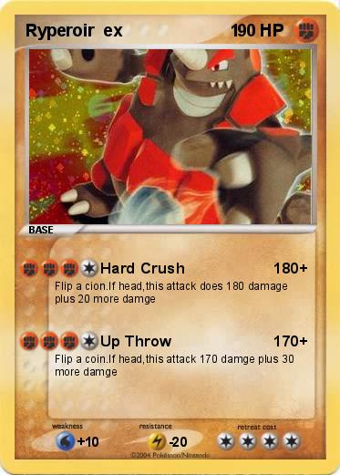 Pokemon Ryperoir  ex                       1