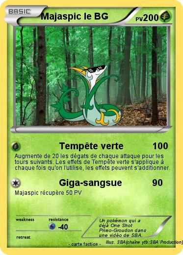 Pokemon Majaspic le BG