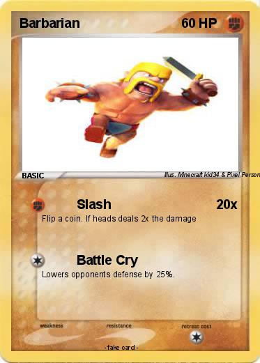 Pokemon Barbarian